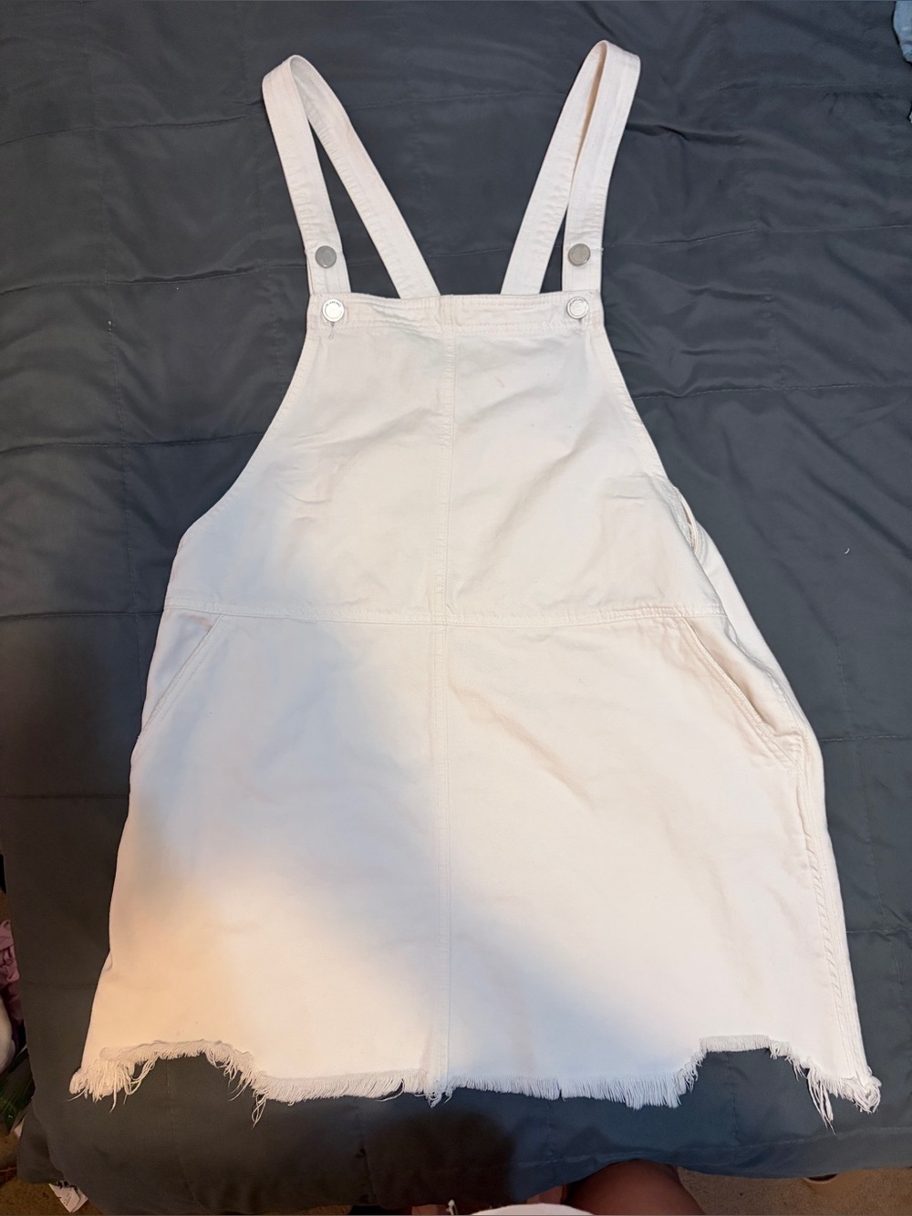 White Overall Skirt - size 31